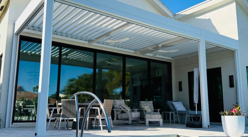 Louvered Pergola Jesse 2